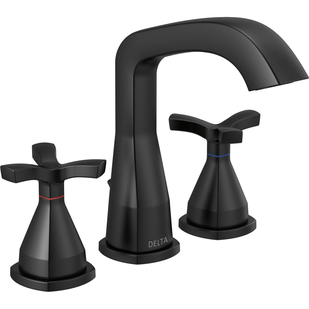 Matte Black Widespread Faucet J5341