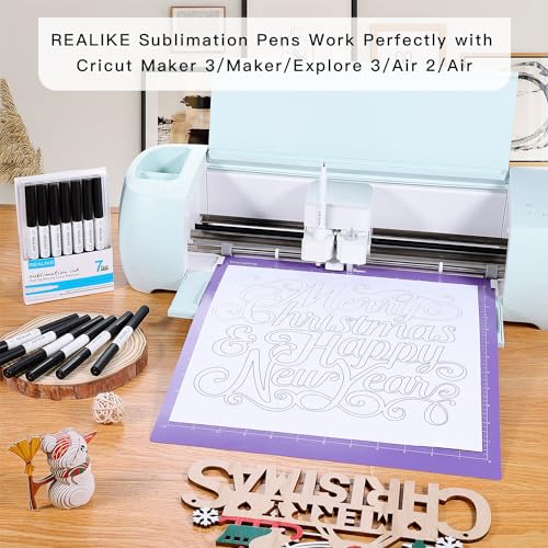 Black Pens Set of 7 Pack Q865