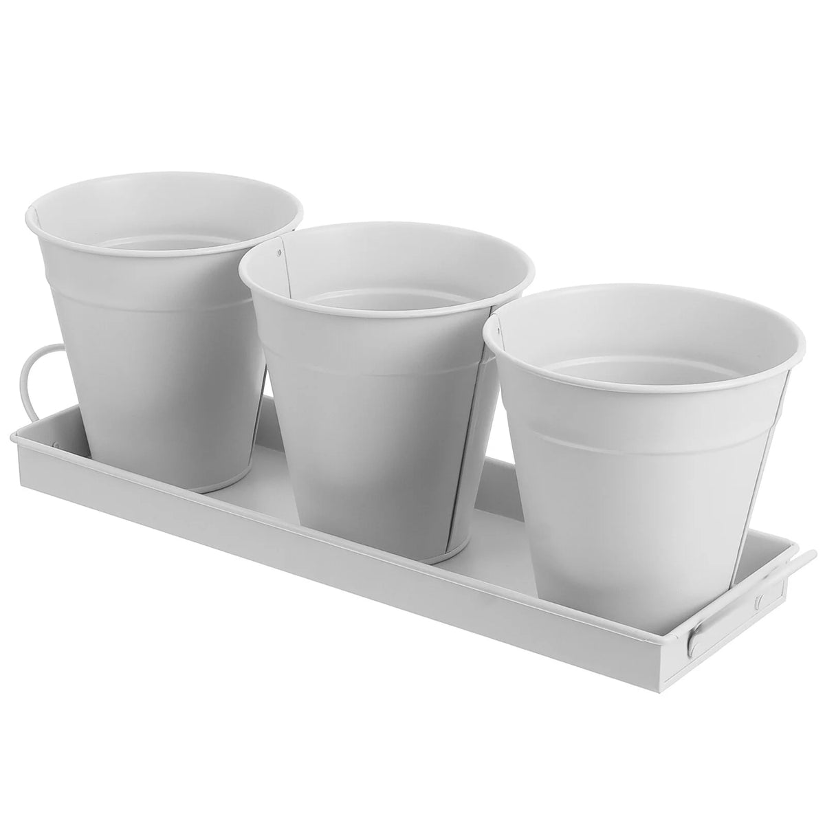 9 pcs Garden Flower Pot with 1pc Tray P194380