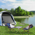 Lightweight Folding Camping Table Set with 2 Chairs and Carry Bag Z180732