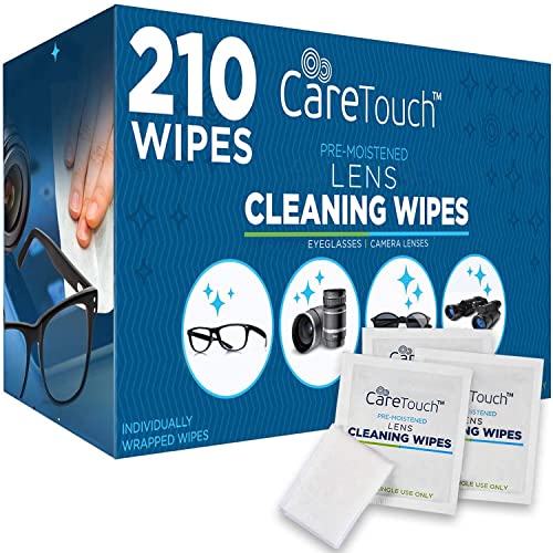 Pack of 210 Lens Cleaning Wipes P754012