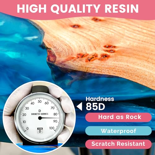 68OZ 2 Part Epoxy Resin Kit with Silicone Cups, Sticks, Pigment A7750