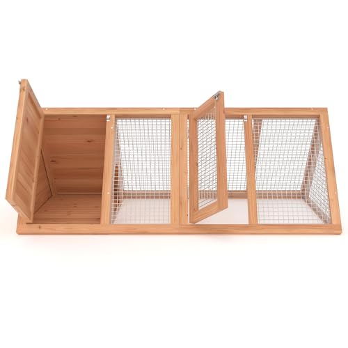 Wooden Chicken Coop with Ventilating Wire Q4774