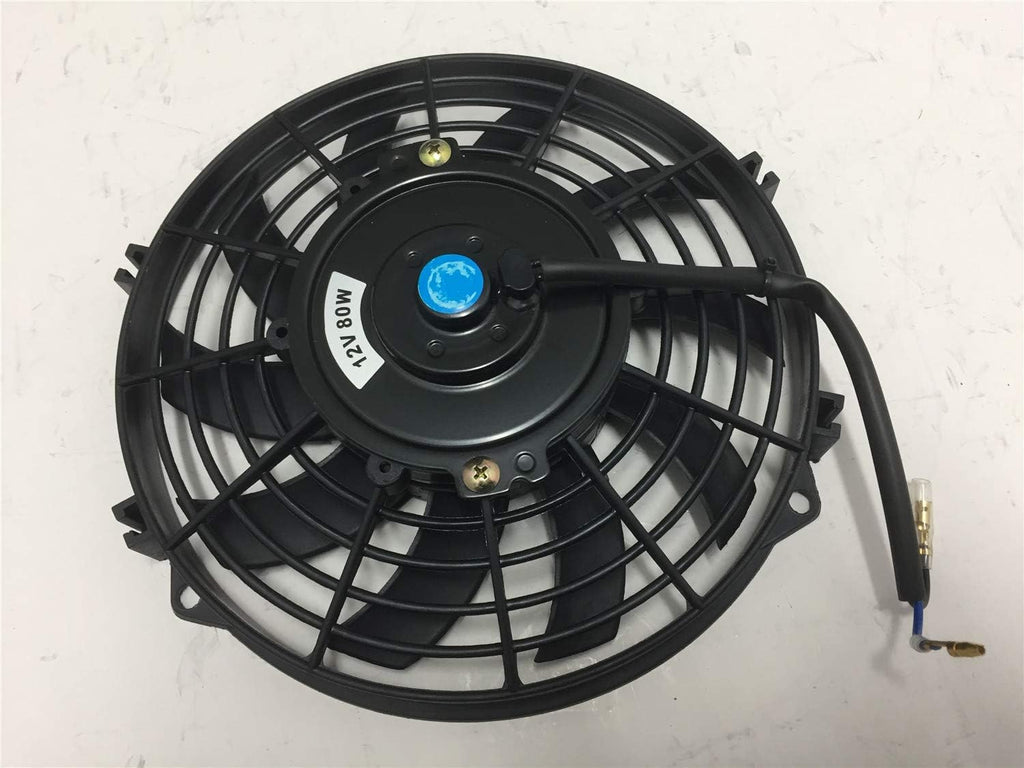 9 inch Pack of 2 Slim Electric Radiator Cooling Fan with Mounting Kit L9492