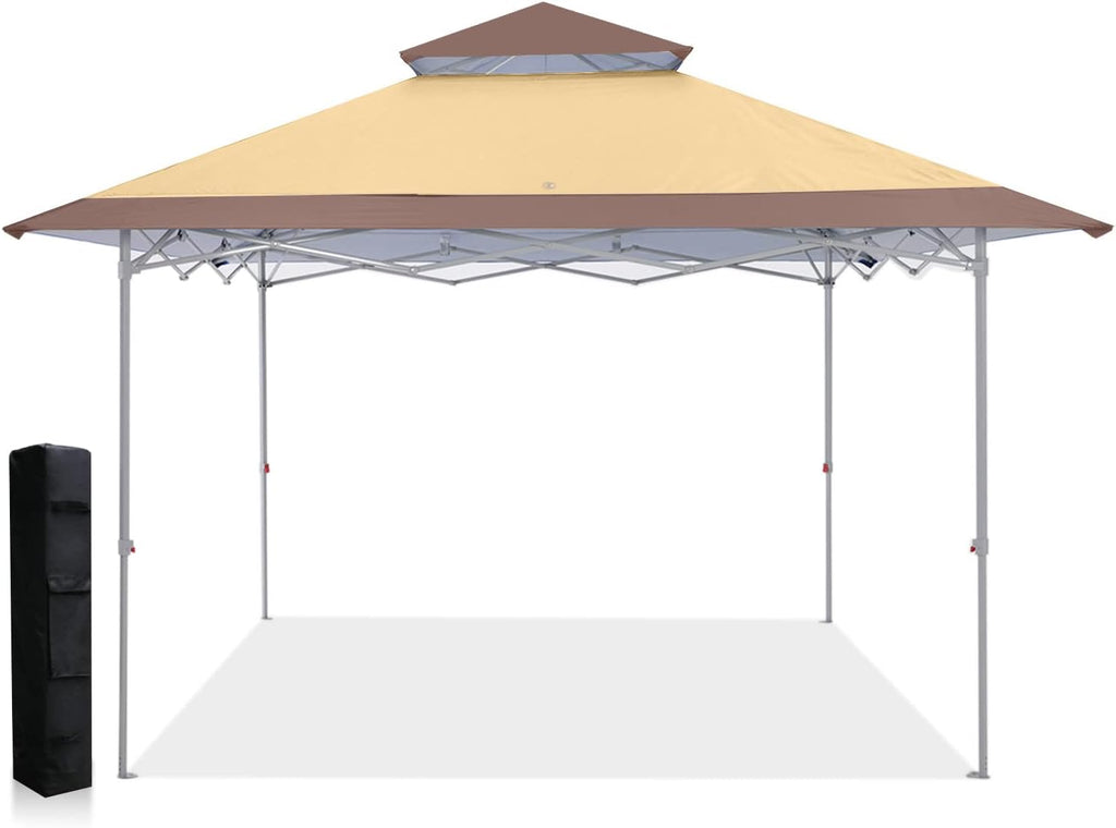 13x13Ft Pop Up Canopy Tent Grey B685
