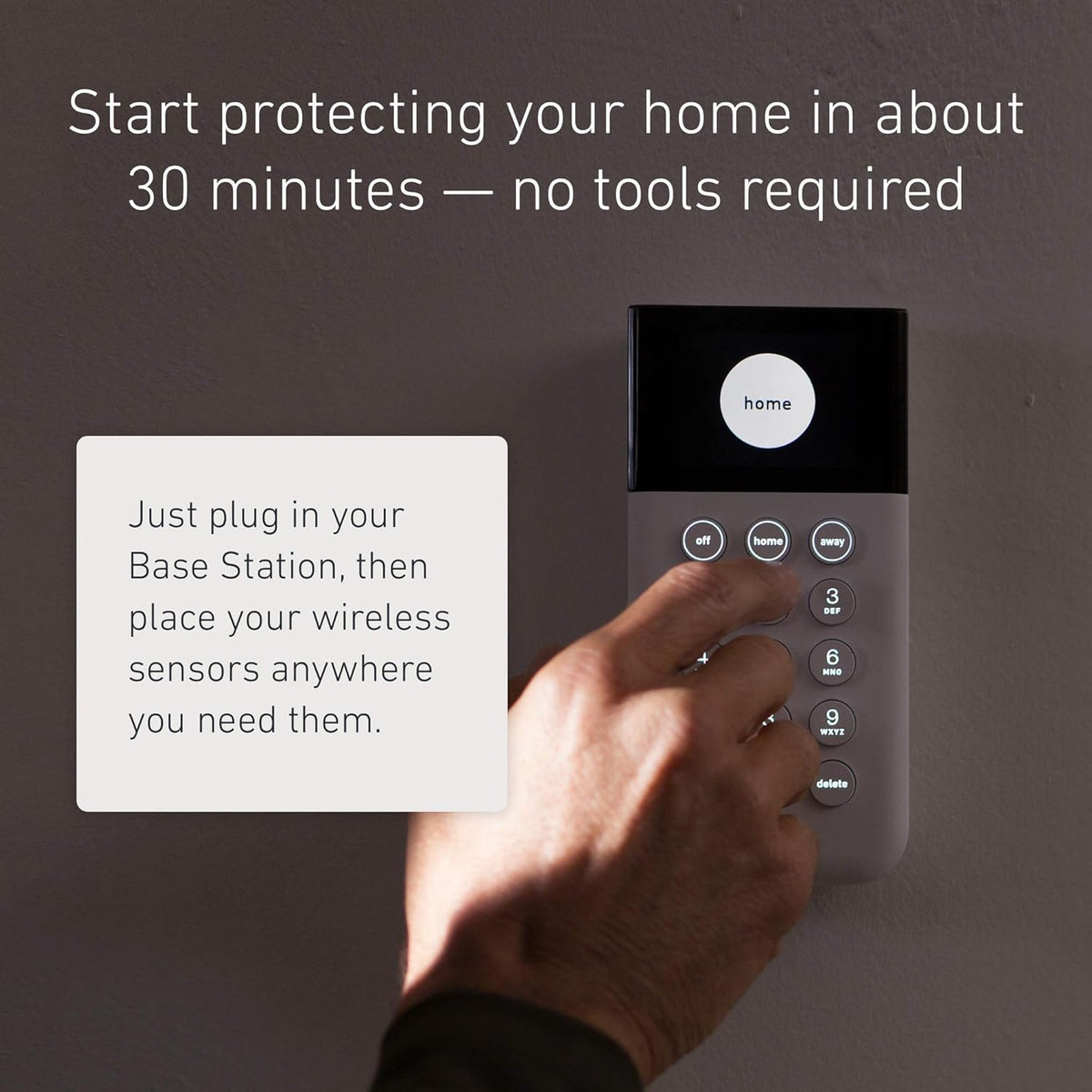10 Piece Wireless Home Security System with Outdoor Camera M413