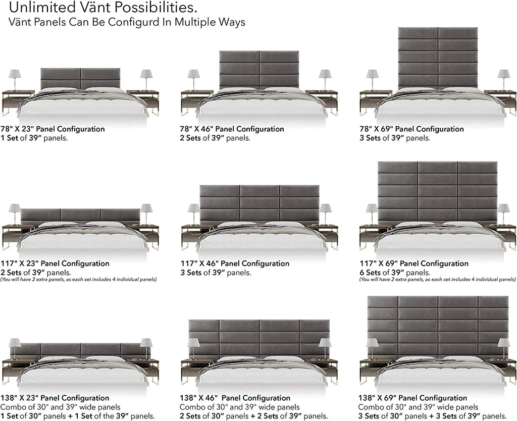 Velvet Ivory King Set Of 4 Panels S45253