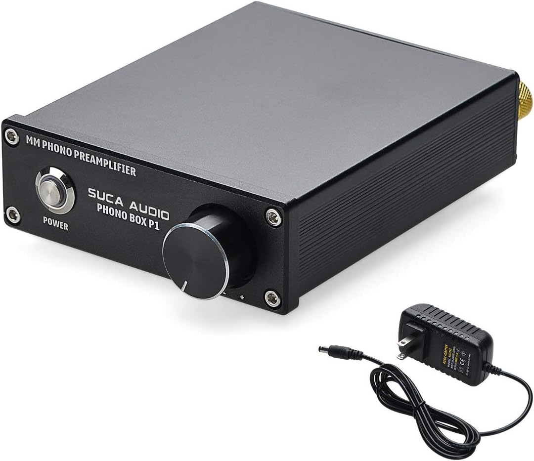 Mini Phono Preamp with RCA Input & Output Pack of 2 D660