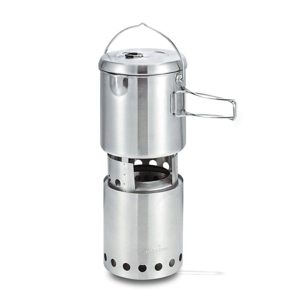 Woodburning Backpacking Camp Stove Combo I403