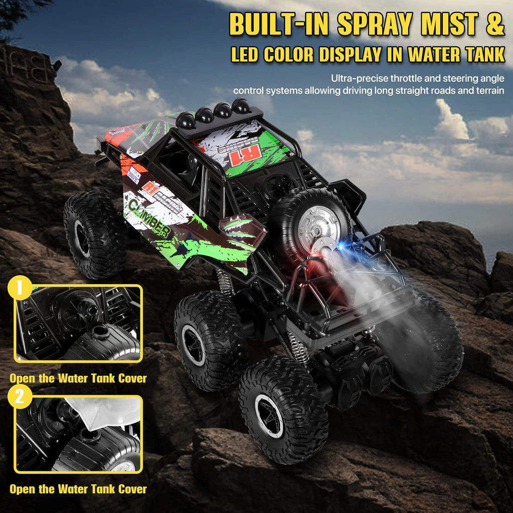 2.4Ghz 6x6 Off-Road Remote Control Monster Truck K1683
