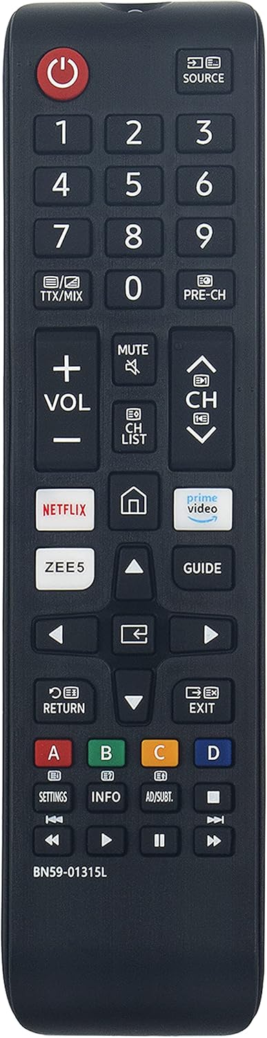 Replaced Remote for Samsung Smart TV I179211