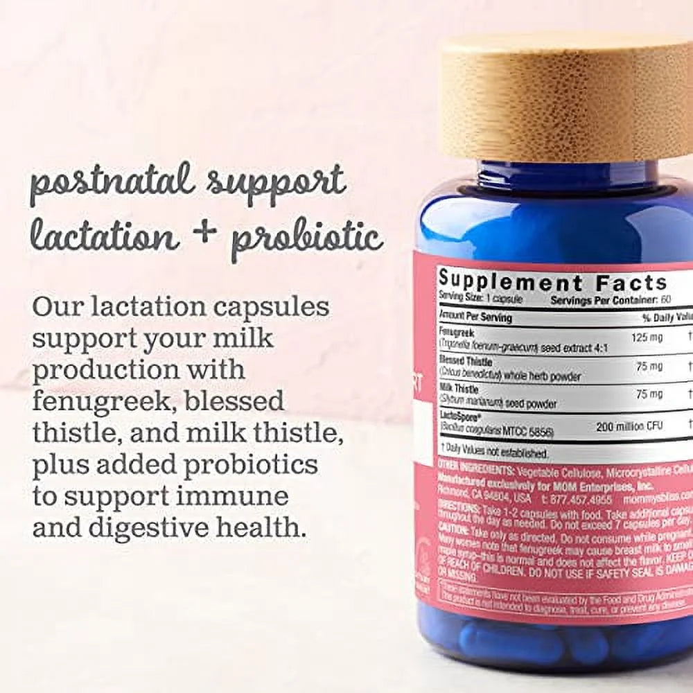 Postnatal Lactation Support Supplement With Probiotics (60 Servings) W161