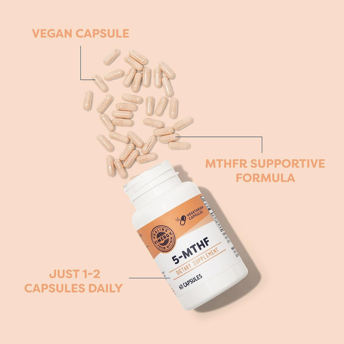 5-MTHF Capsules, 60 Servings R87648