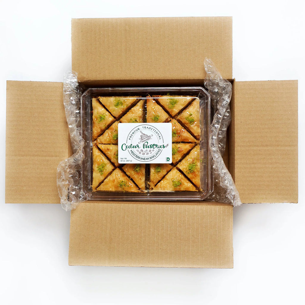16pc Traditional Triangle Baklavas H274