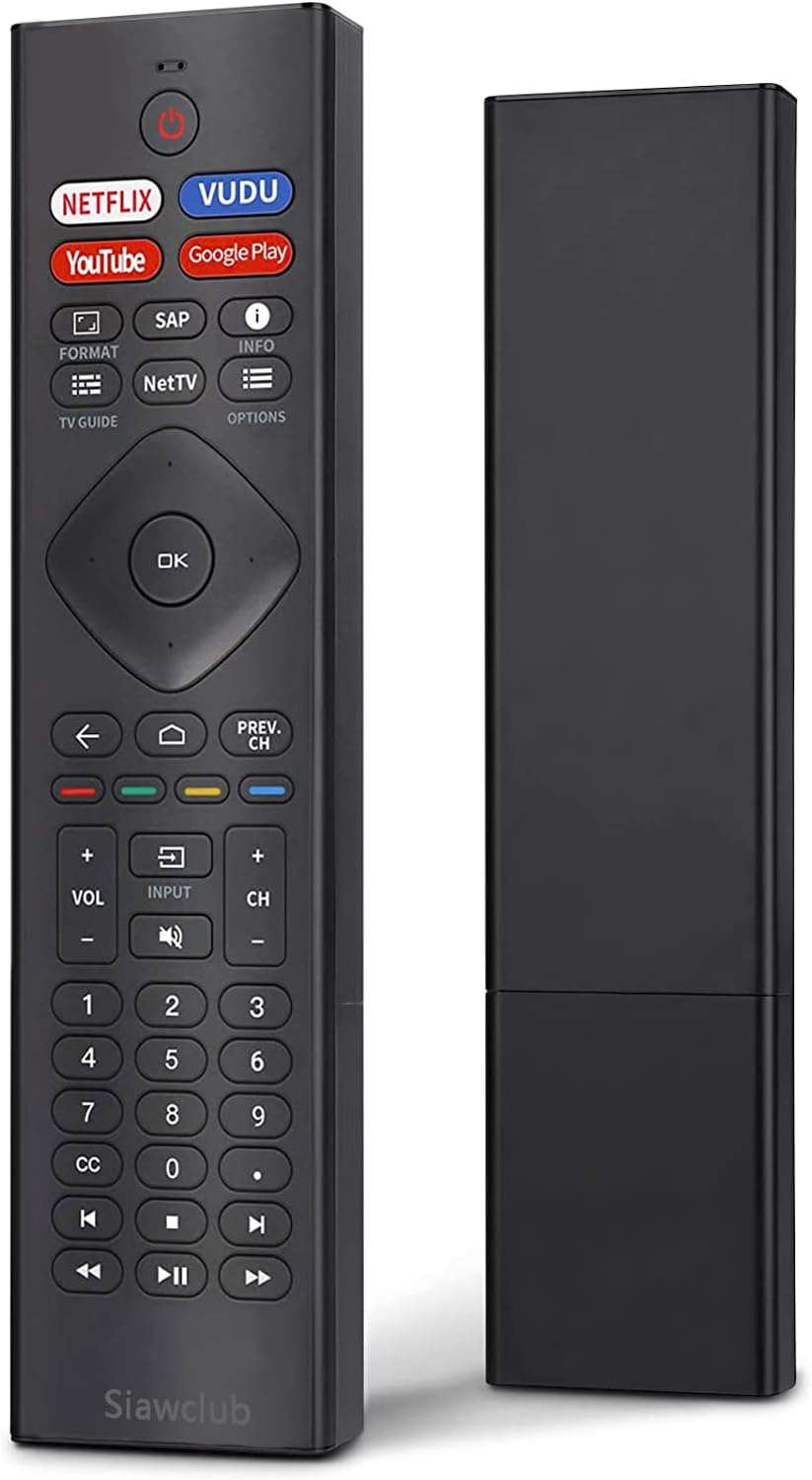 Universal Remote Replacement for Android Smart TV U622