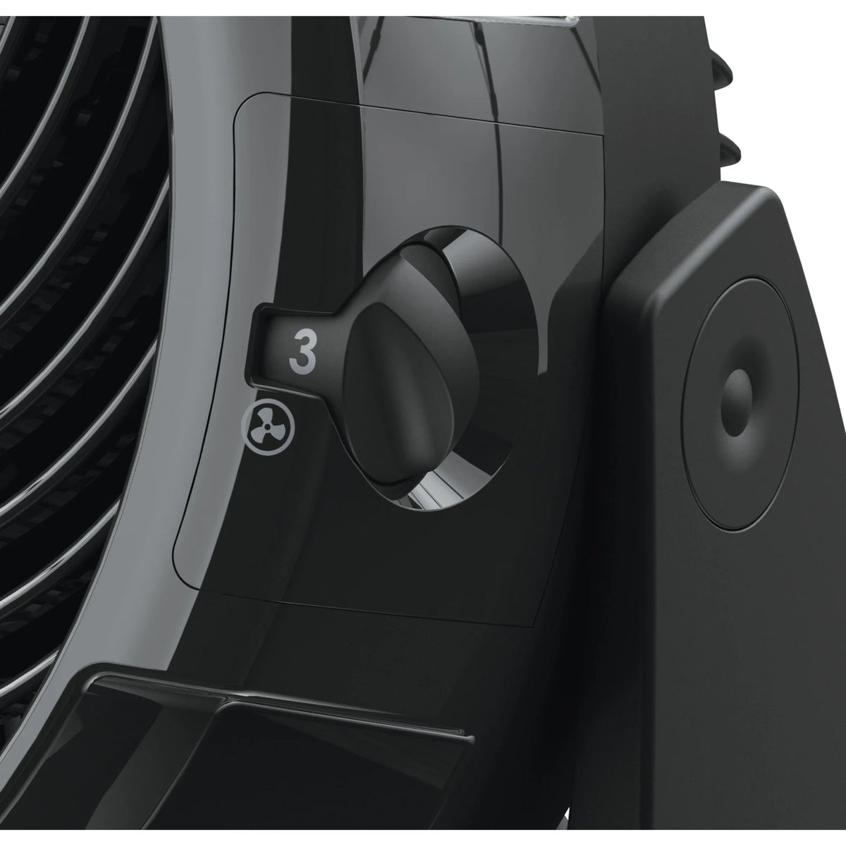 10" High Velocity Floor Fan, Black N937
