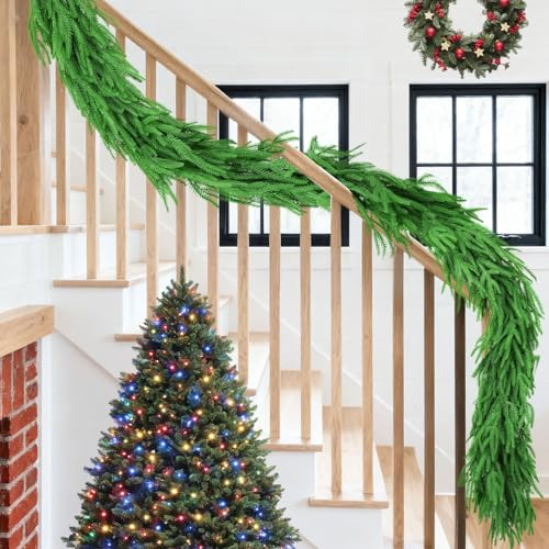 6 Ft 2 Pcs Artificial Norfolk Pine Garland Y15534