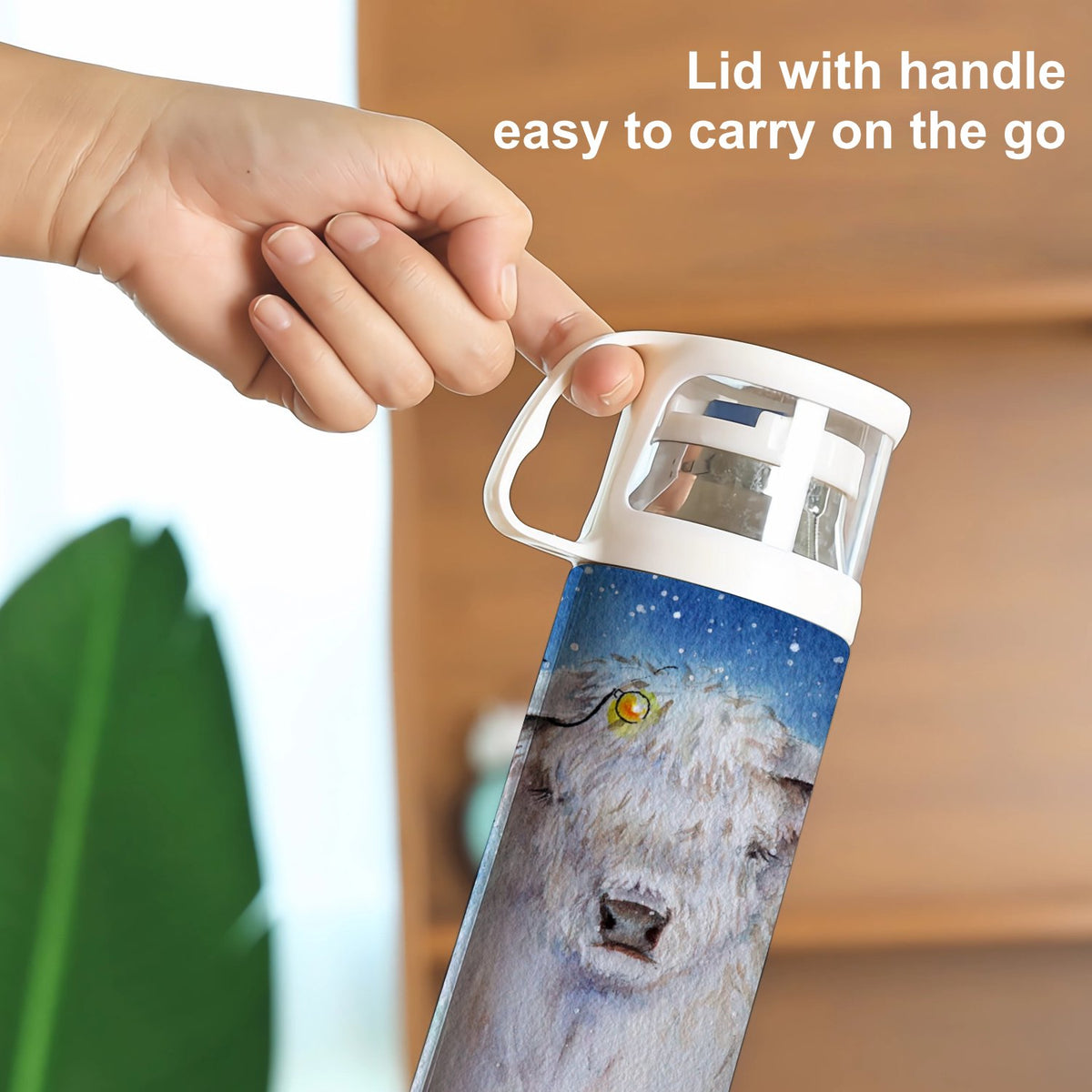 350ml Stainless Steel Water Bottle with Lid A10355
