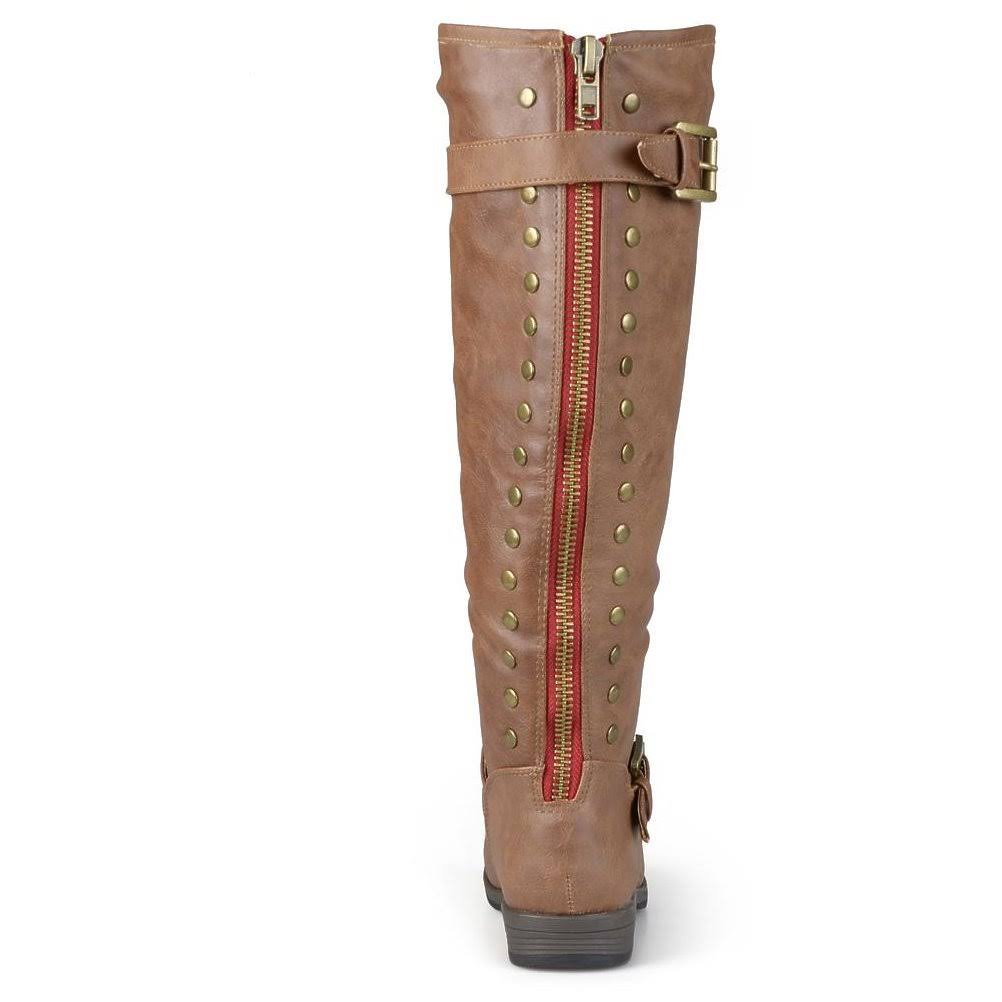 Chestnut Extra Wide Calf Dress Boots G873069