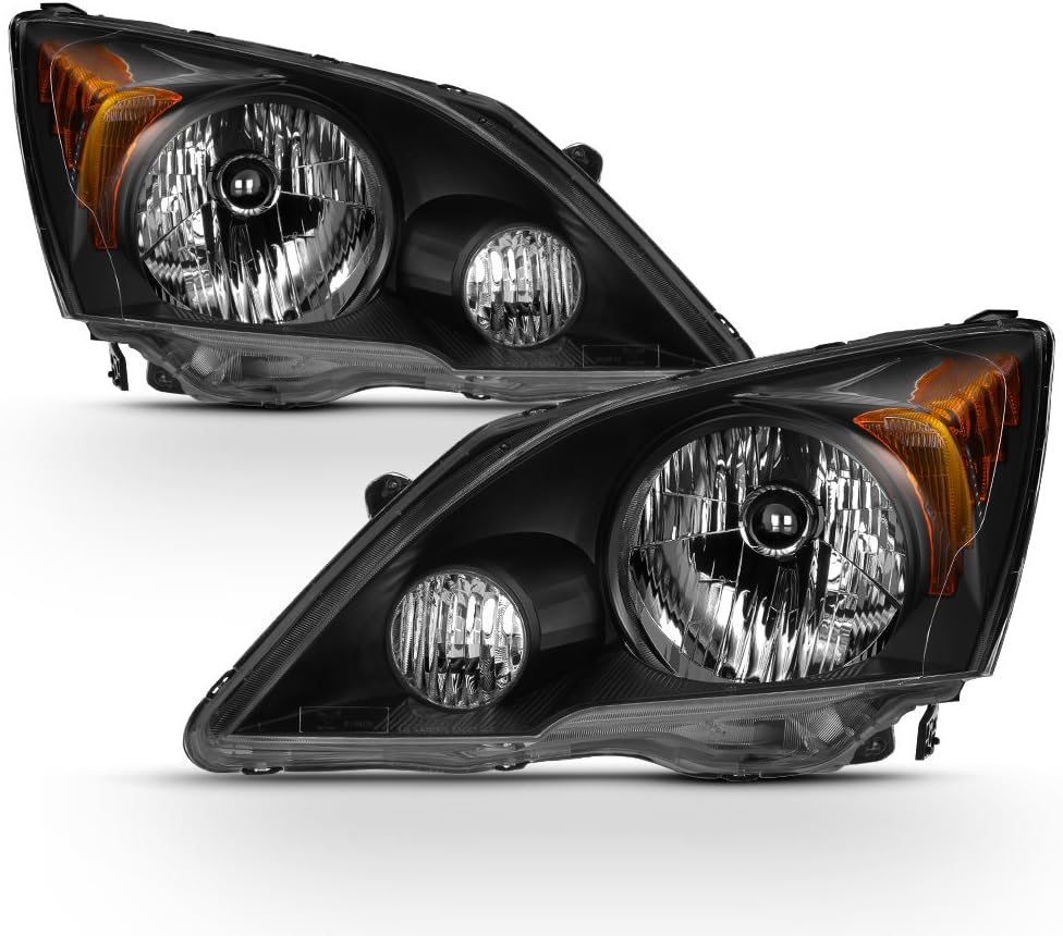 Black Housing Clear Lens Headlights Assembly for Honda CR-V F41441