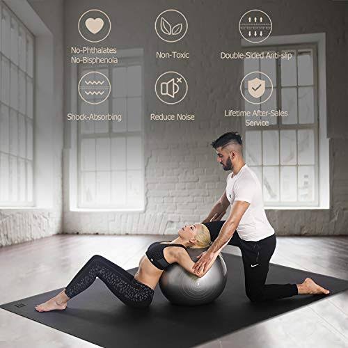 Extra Large 10x6x7mm Non-Slip Exercise Mat U7729