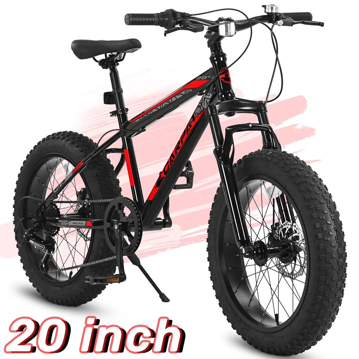 20'' 7 Speed Kids Mountain Bike with 4 inch Fat Tire R119