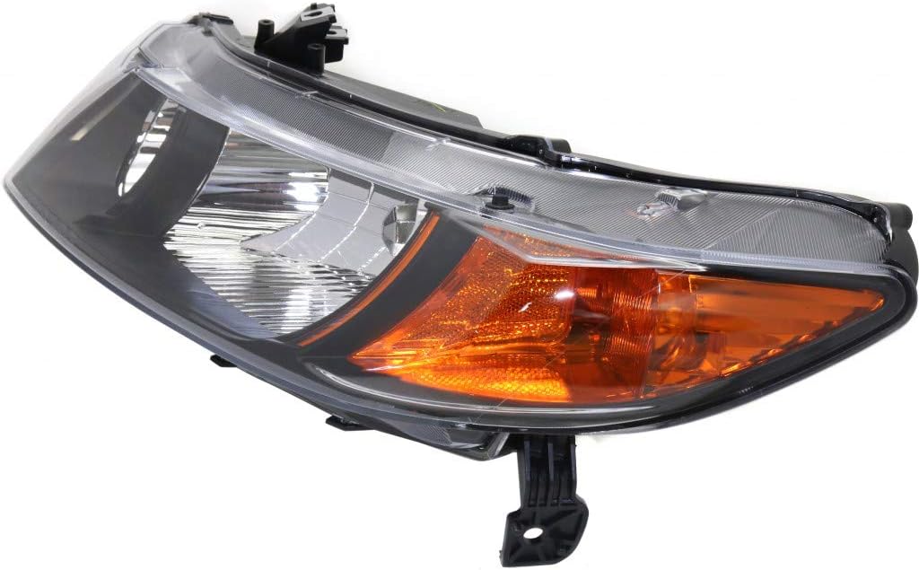 Passenger Side Headlight Assembly for Honda Civic Coupe 2006-2009 L871046