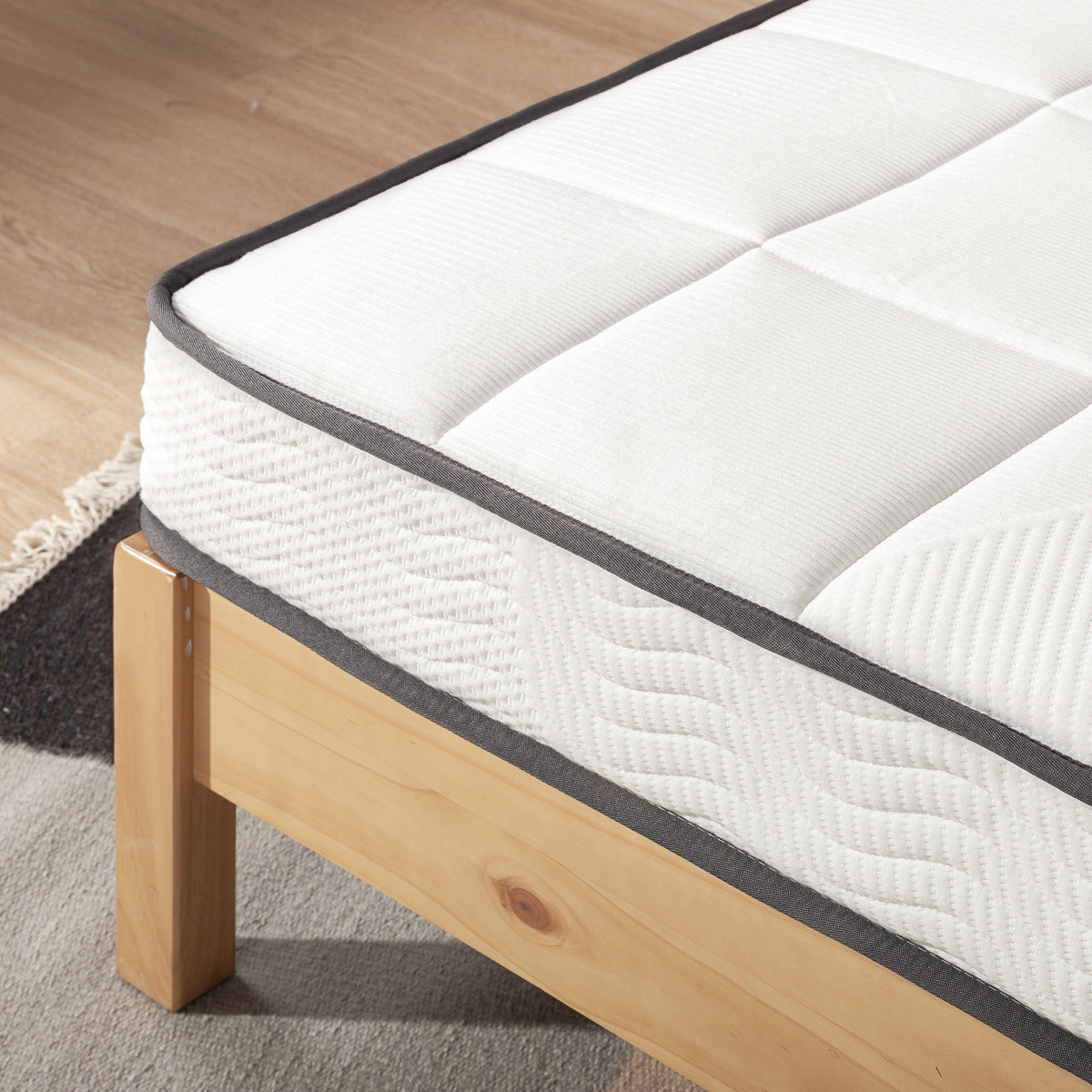 6 Bonnell Spring Mattress with Comfort Foam Top, Twin A11074