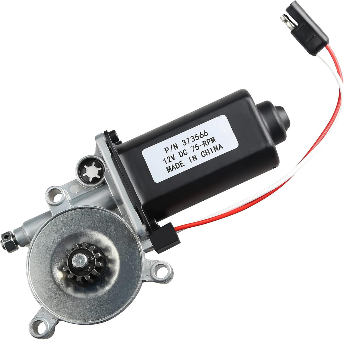 RV Awning Motor Replacement 12-Volt DC 75-RPM Pack of 2 Q833987