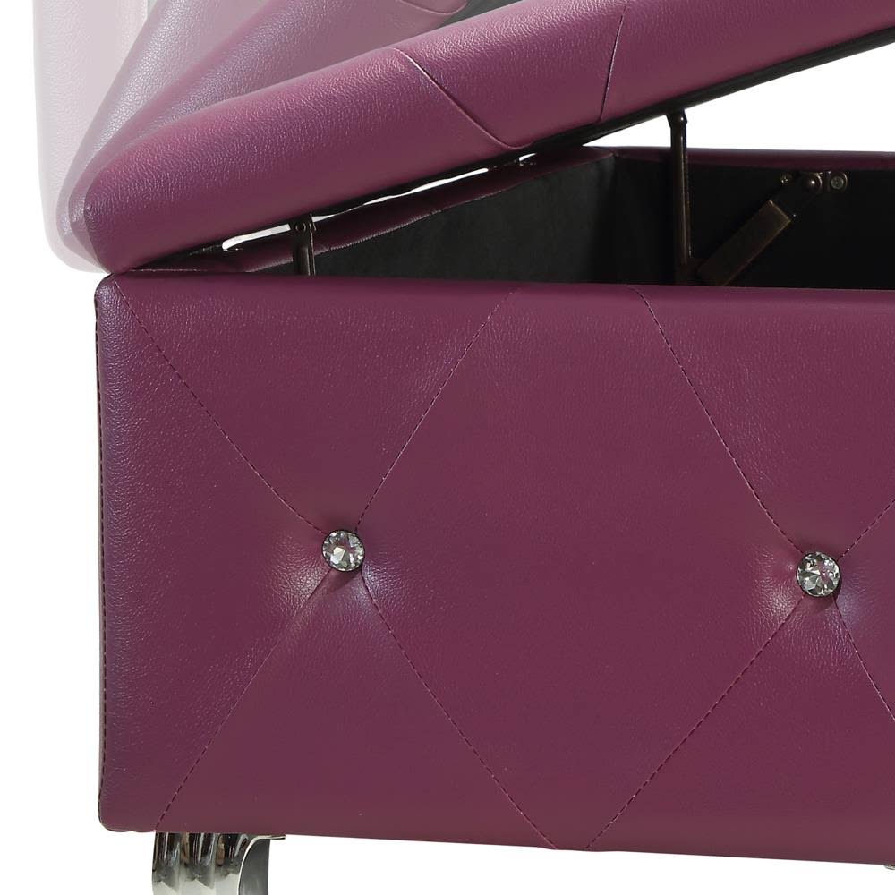 Purple Storage Bench Q36836