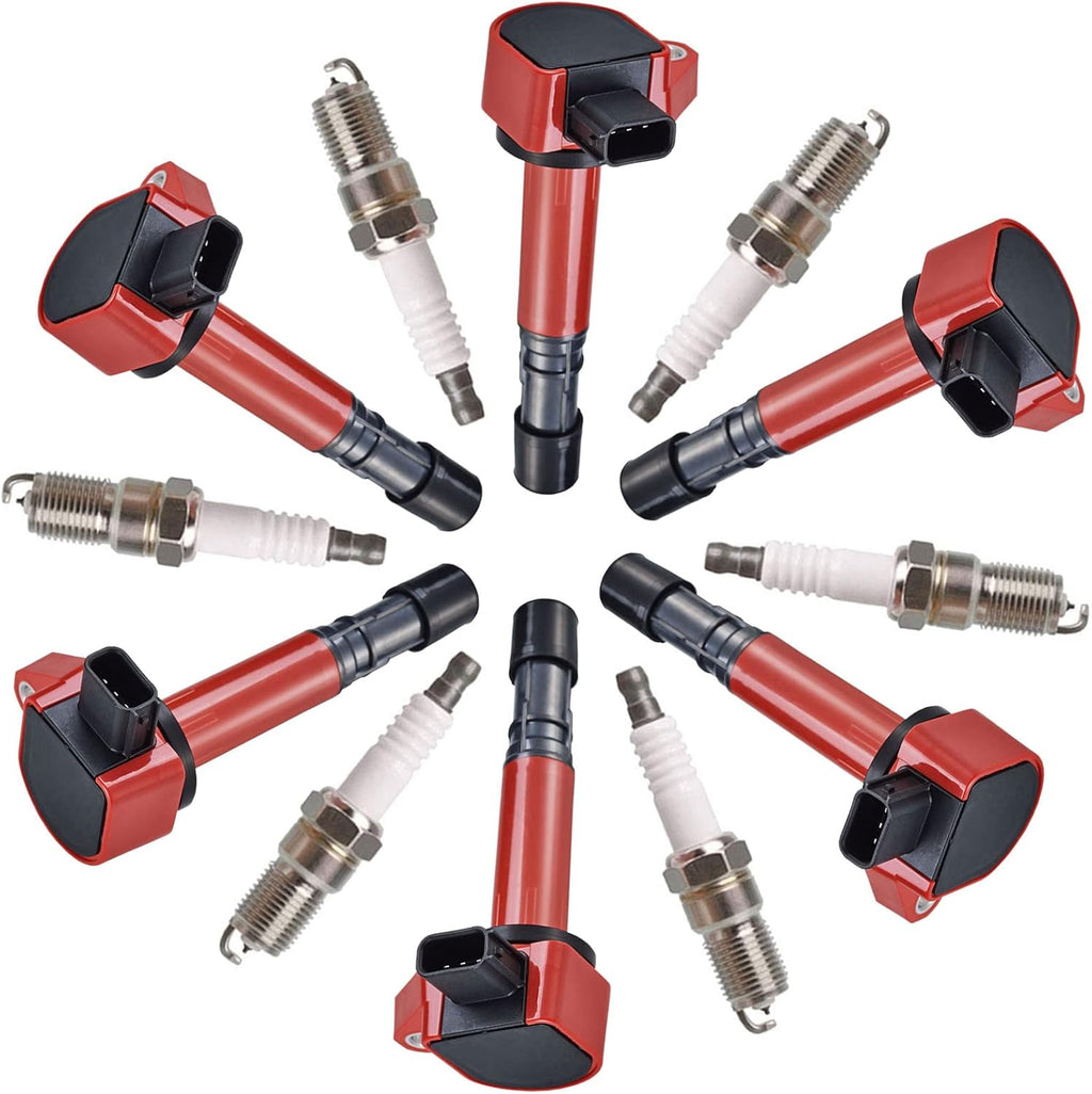 Pack of 6 Ignition Coil with 6 Platinum Spark Plug for 3.5 V6 I928761
