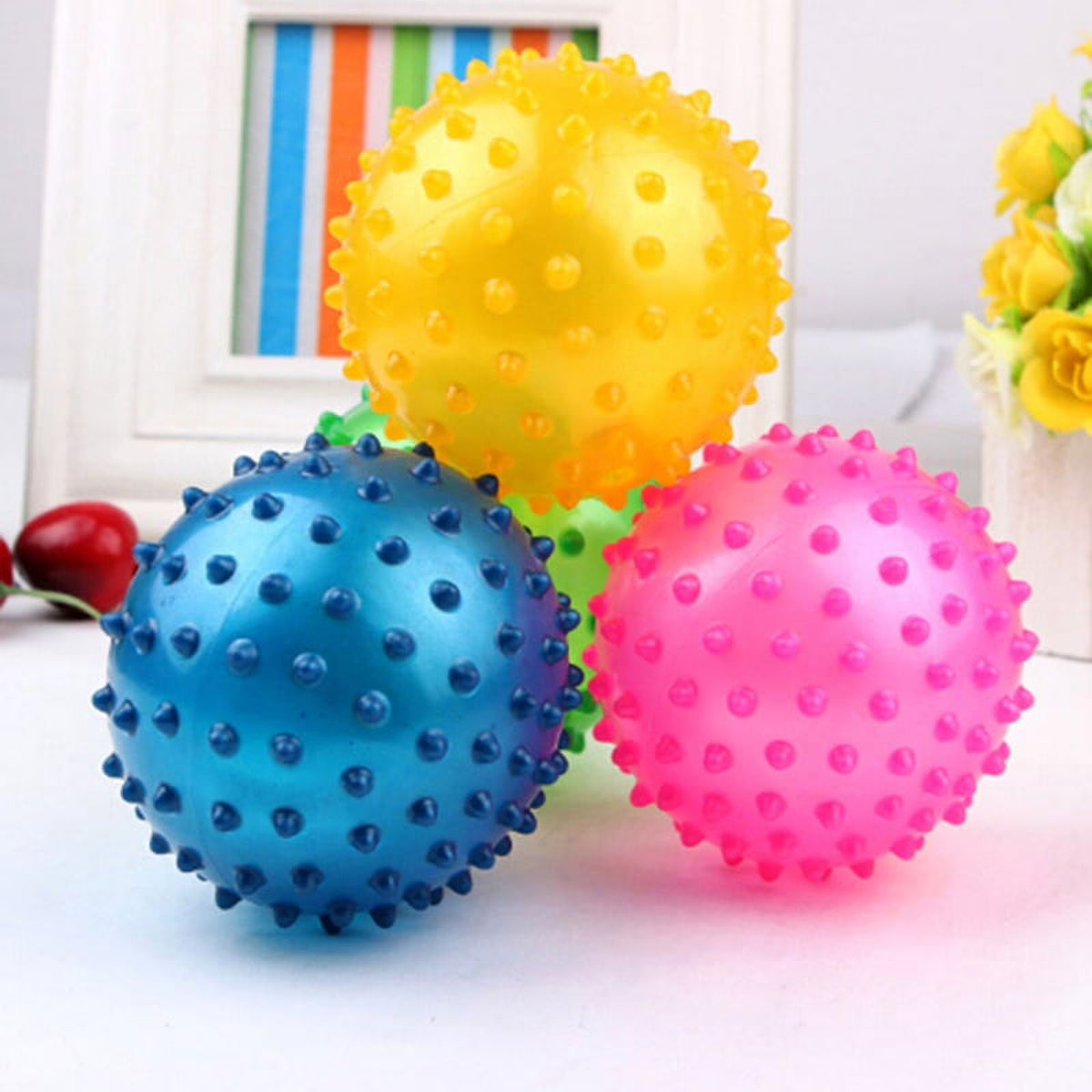 1PC Kids Inflatable Rubber Ball Toy S7918