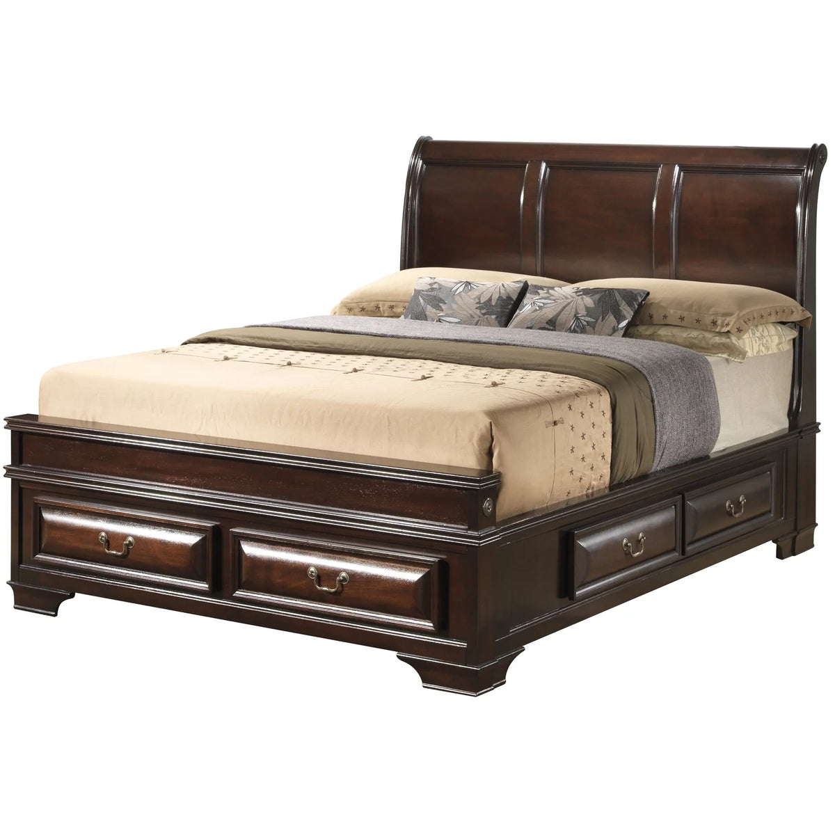Queen Storage Bed N628