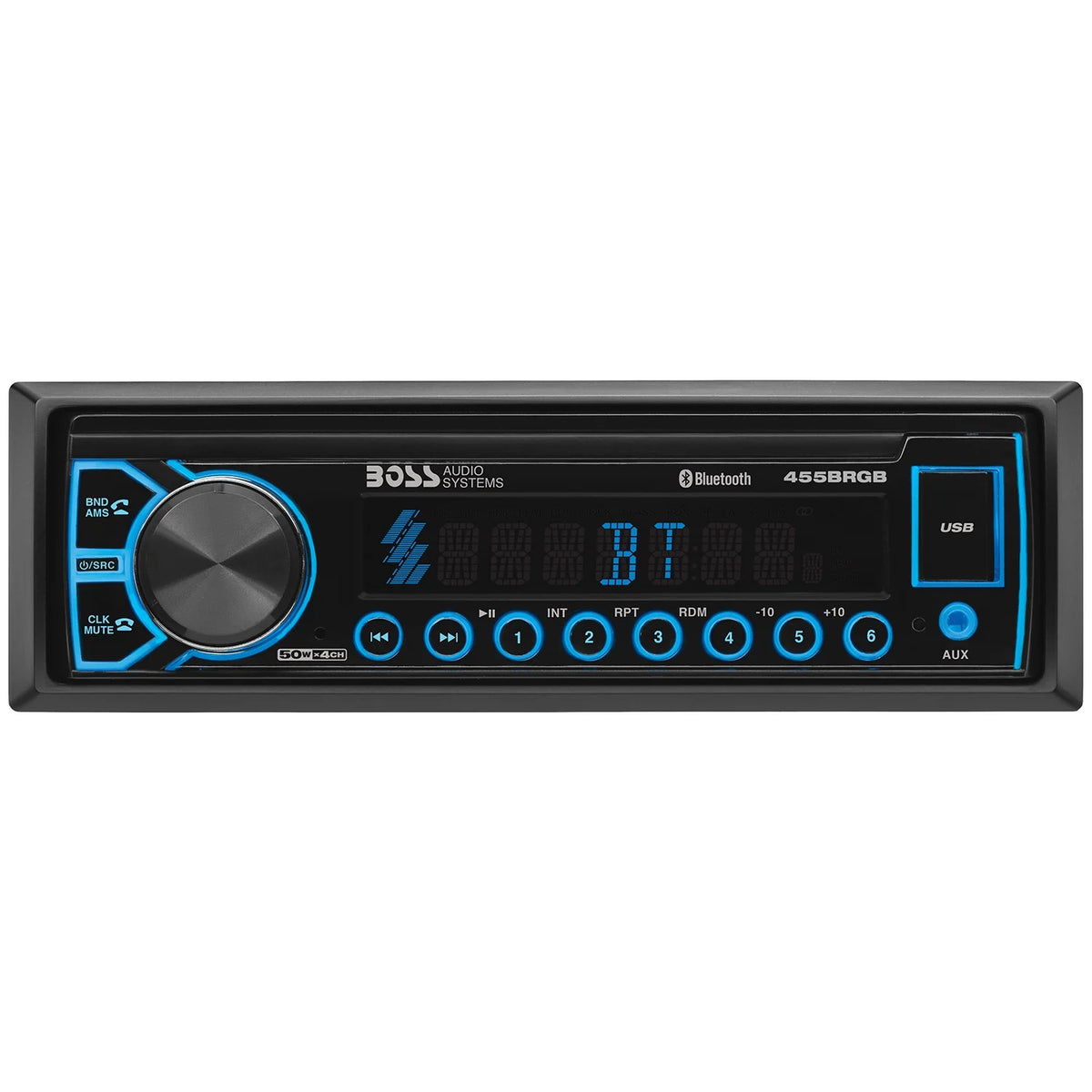 Bluetooth Car Audio Stereo System Single Din P2837