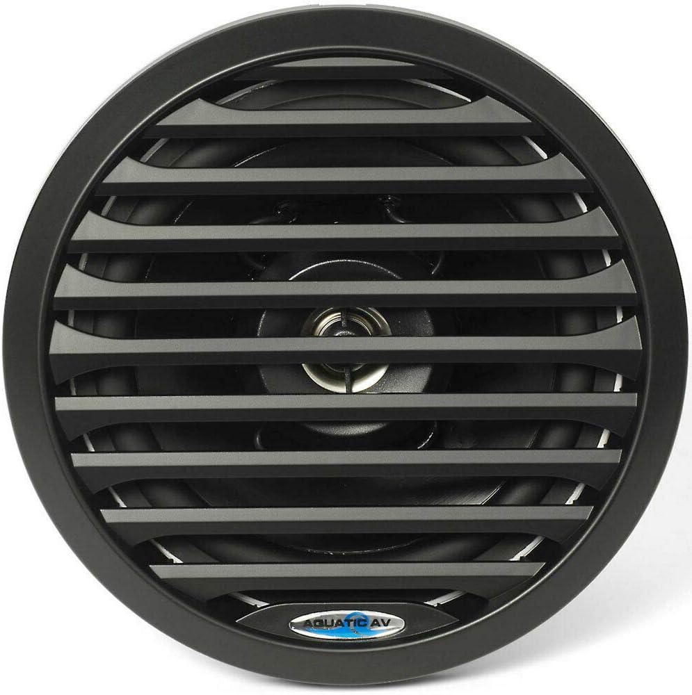 Black 6.5" Co-axial Speaker, 1 Pair N1133