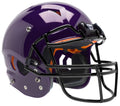 Purple Youth Football Helmet K793
