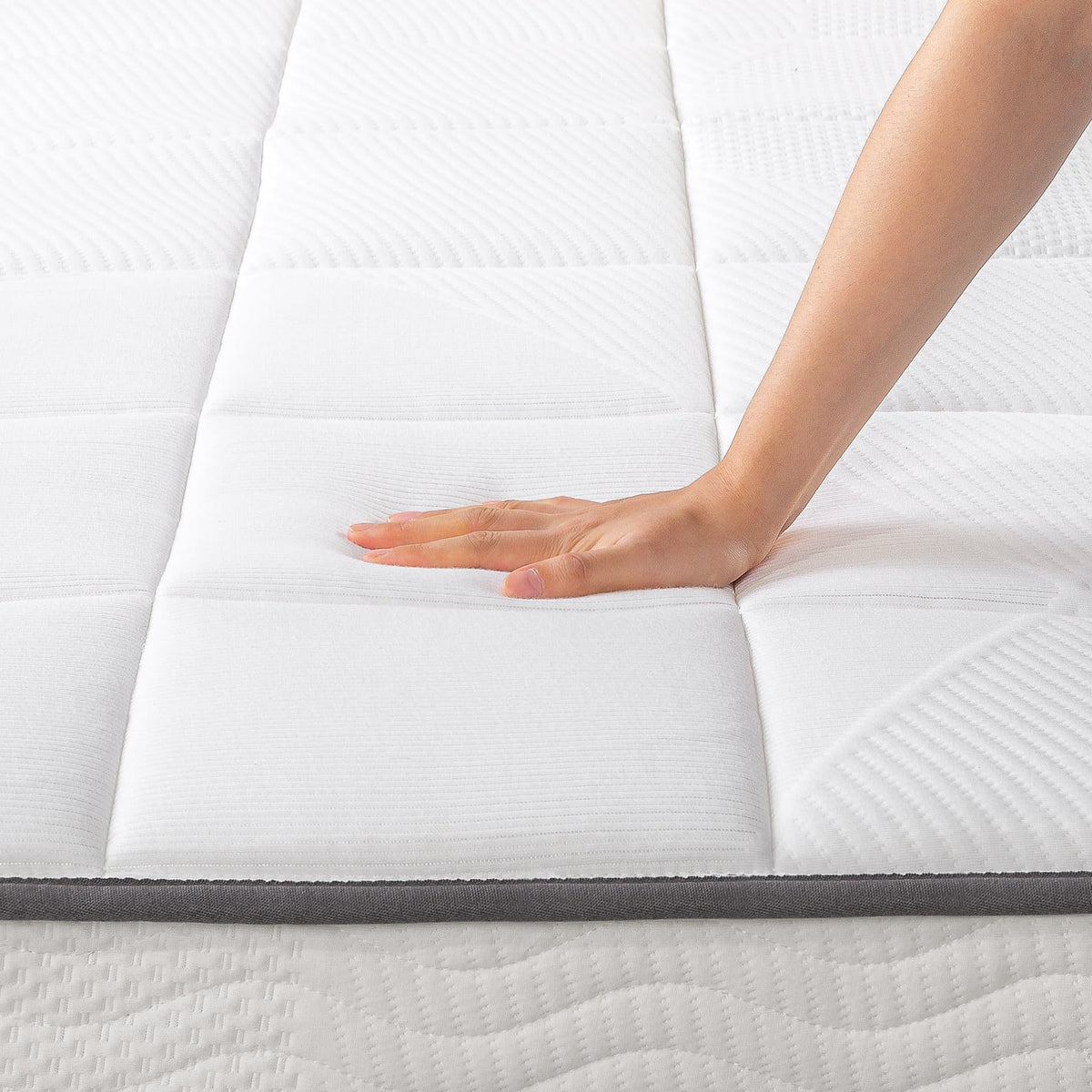 6 Bonnell Spring Mattress with Comfort Foam Top, Twin A11074
