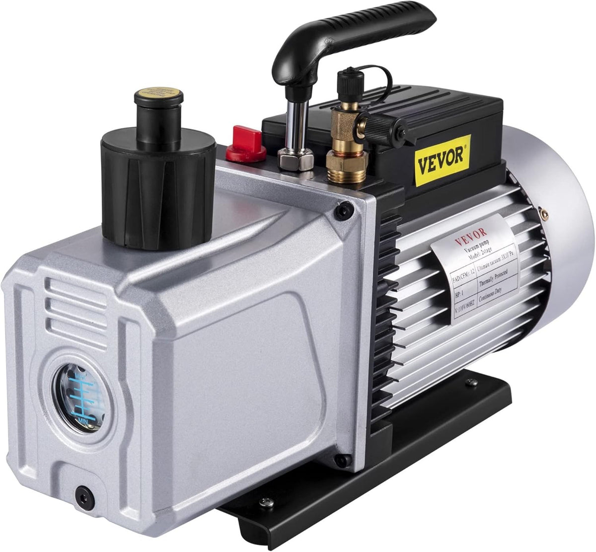 12CFM 1 HP Two Stage 110V Vacuum Pump E9824