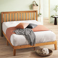 Wood Platform Bed with Headboard A586234