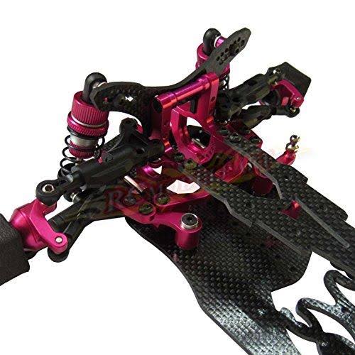 1/10 Alloy Carbon RWD Drift Car Frame Body Kit F618390