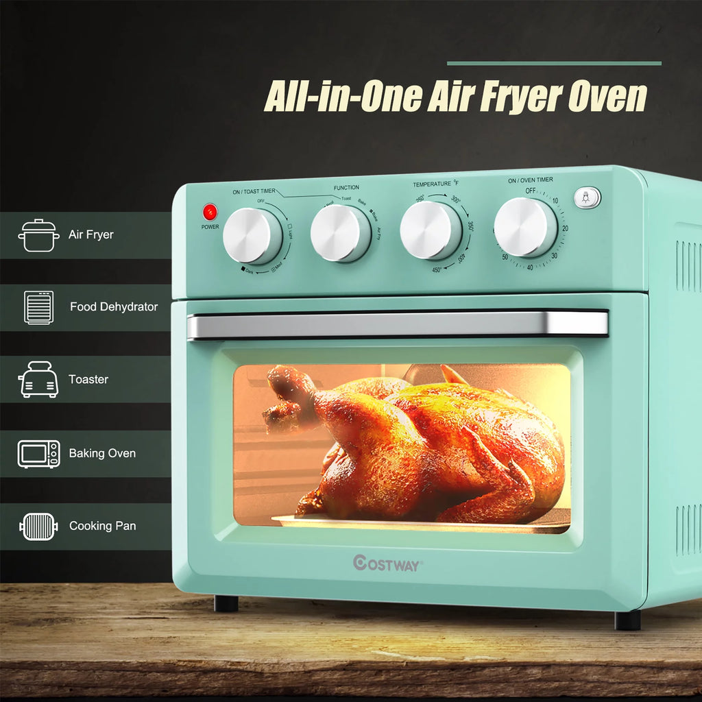 19 QT Air Fryer Toaster Oven with 5 Accessories Z60885