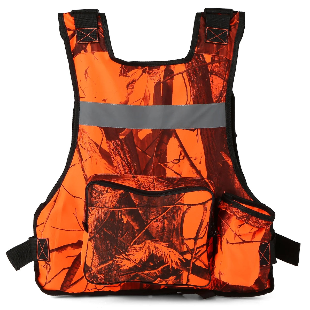 Fly Fishing Jacket Vest with Water Bottle Holder C736410