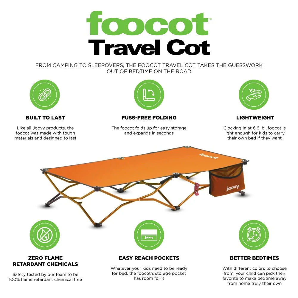 Orange Child Camping Cot G453566