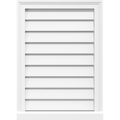 PVC Gable Vent with Brickmould Y88676