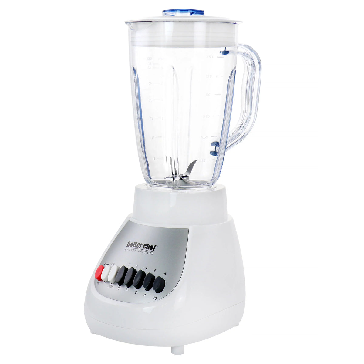 10 Speed 350W Plastic Jar Blender in White J7902