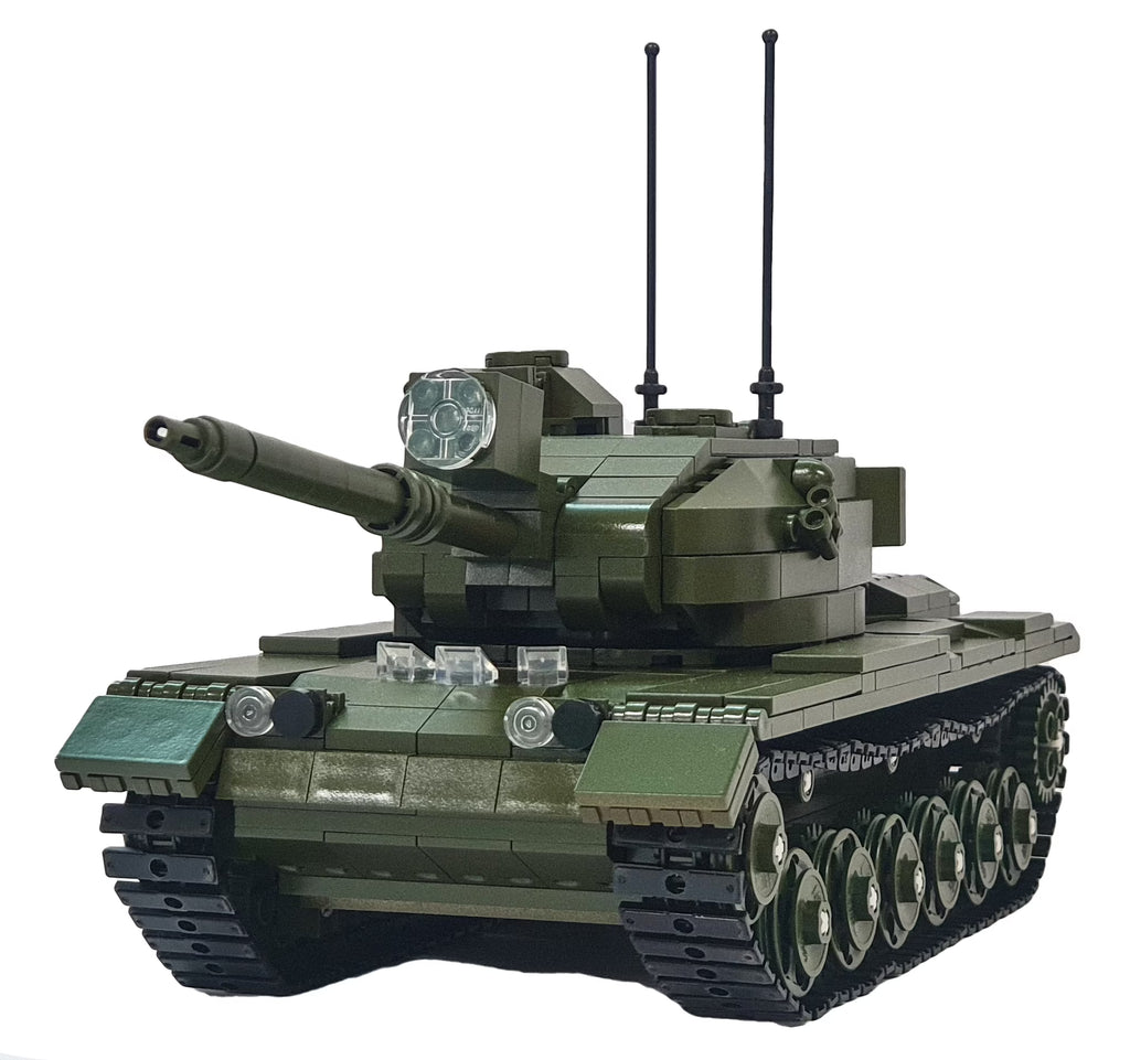688 Pieces U.S. Main Battle Tank Brick Building Set D30308