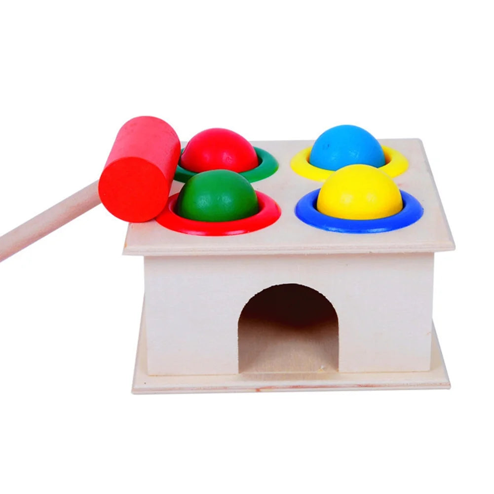 Wooden Hammer Balls Educational Toy A686