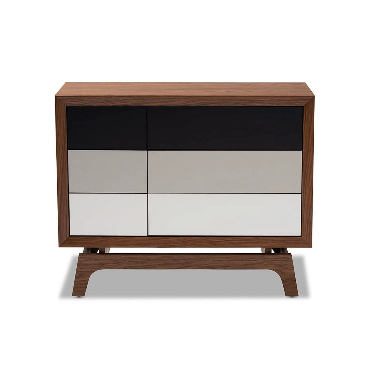 Multicolor Wood 6-Drawer Chest Z9238