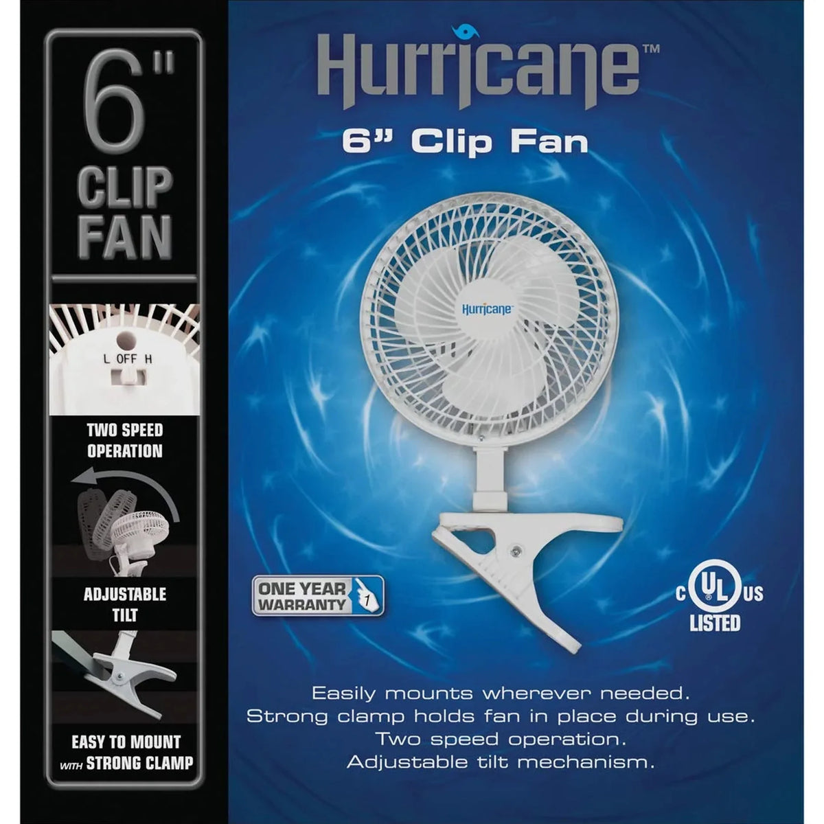 18 Inch Oscillating Wall Mount Fan White N691