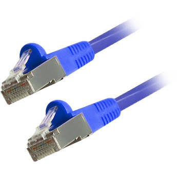 1 ft. Blue Shielded Cat 6 Ethernet Cable G73890